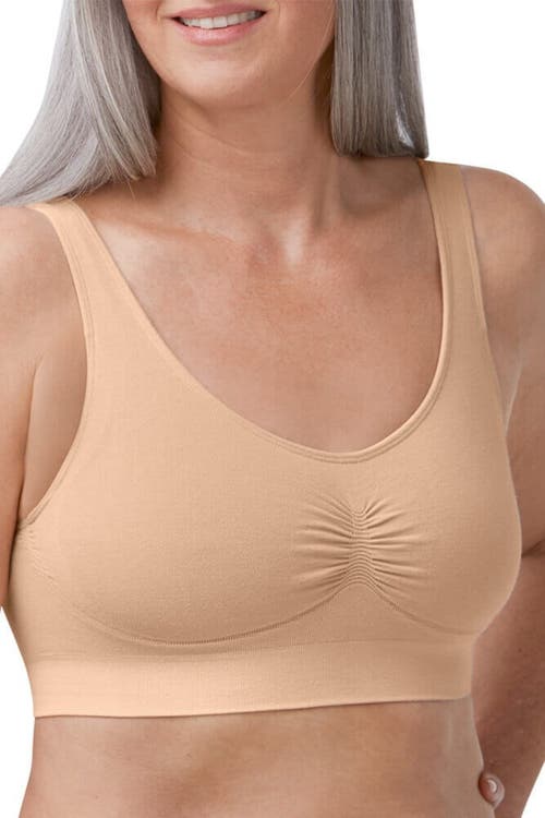 Amoena Becky Wire-free Bra In Gray