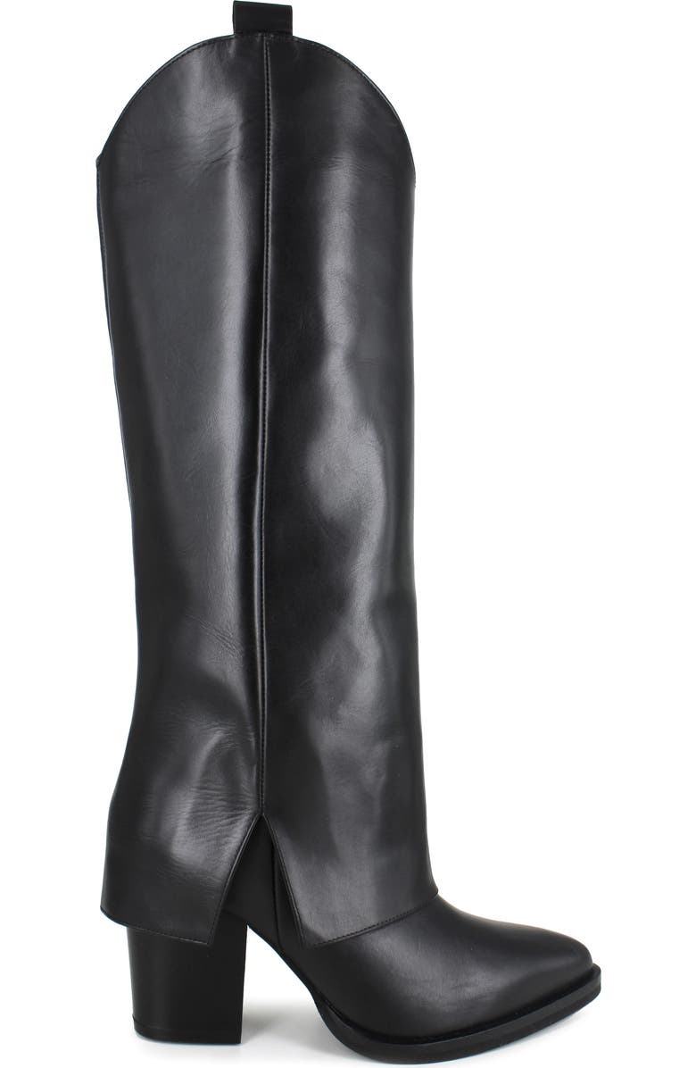 ZIGIny Mauda Boot, Alternate, color, Black Leather