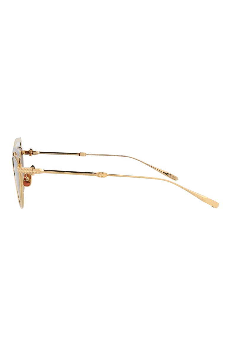 55mm Cat Eye Sunglasses, Alternate, color, GOLD GOLD BORDEAUX