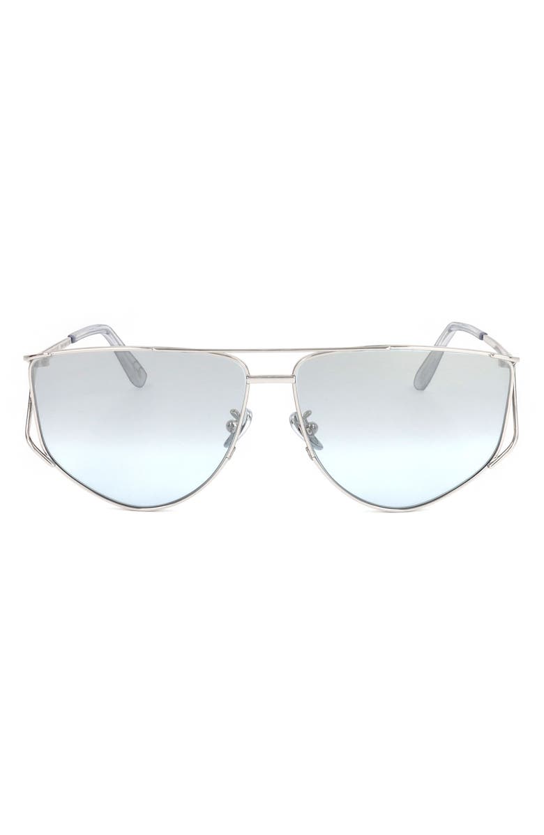 SUPER by RETROSUPERFUTURE<sup>®</sup> 54mm Aviator Sunglasses, Main, color, Silver