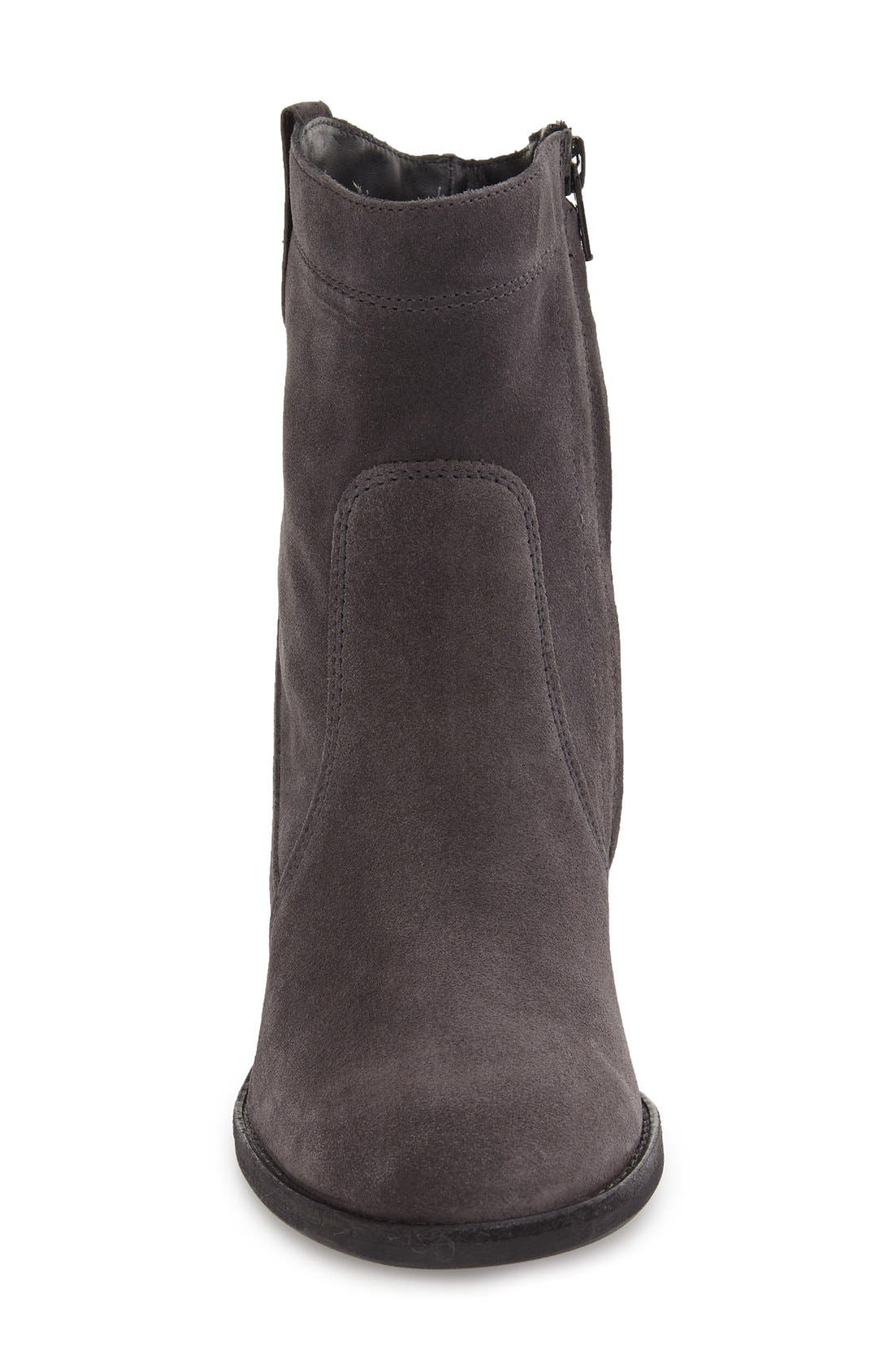 'Jax' Bootie, Alternate, color, IRON SUEDE