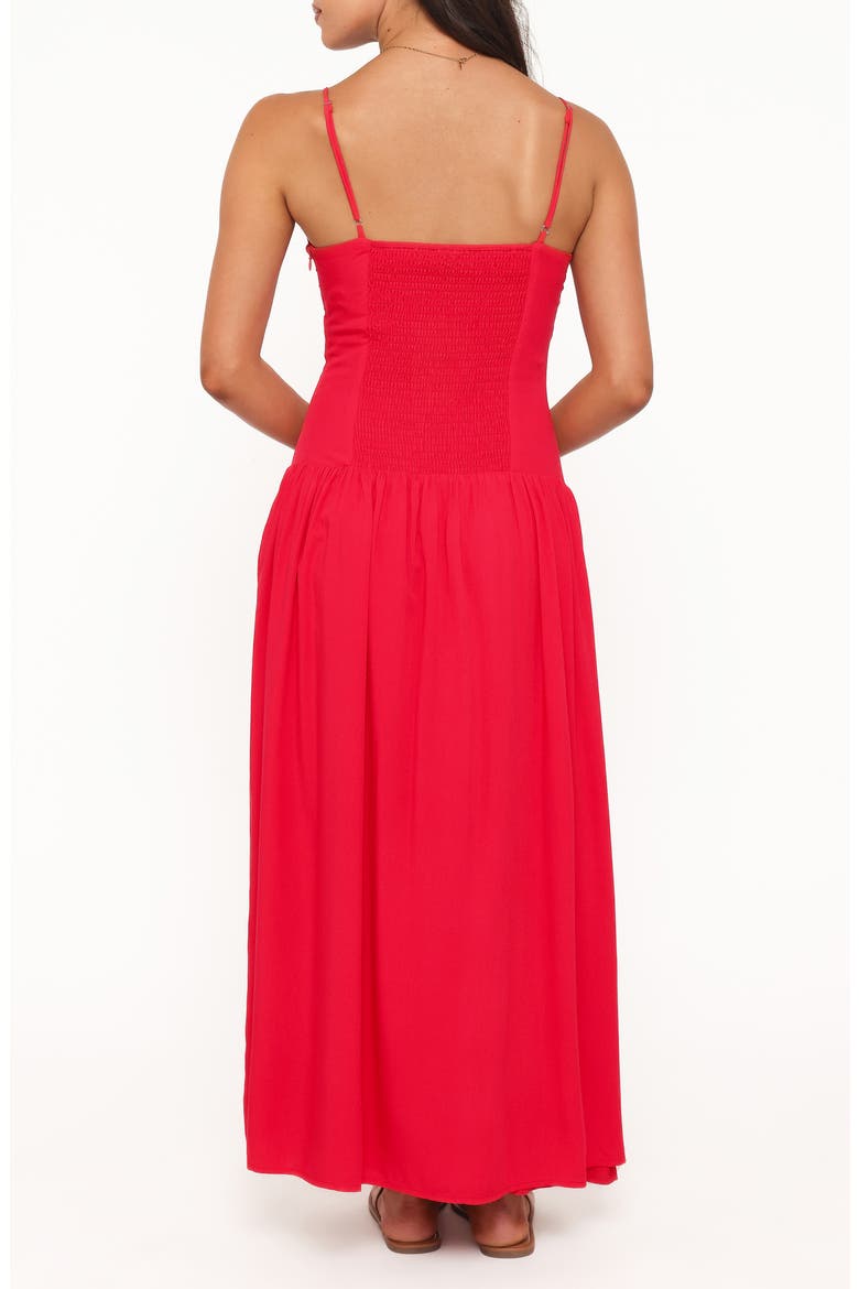 Shanice Maxi Dress, Alternate, color, RED