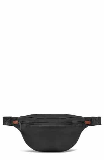 CHAMPS Onyx Leather Waist Pack