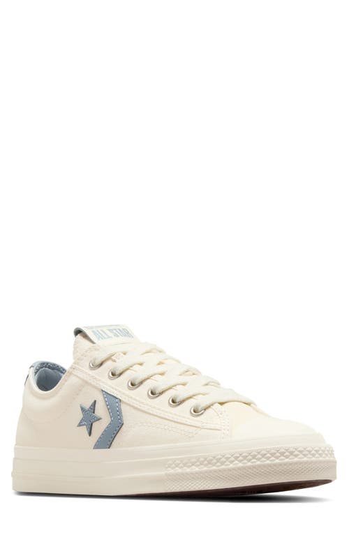 Converse Women's Star Player 76 Sneakers In Egret/egret/wet Stone