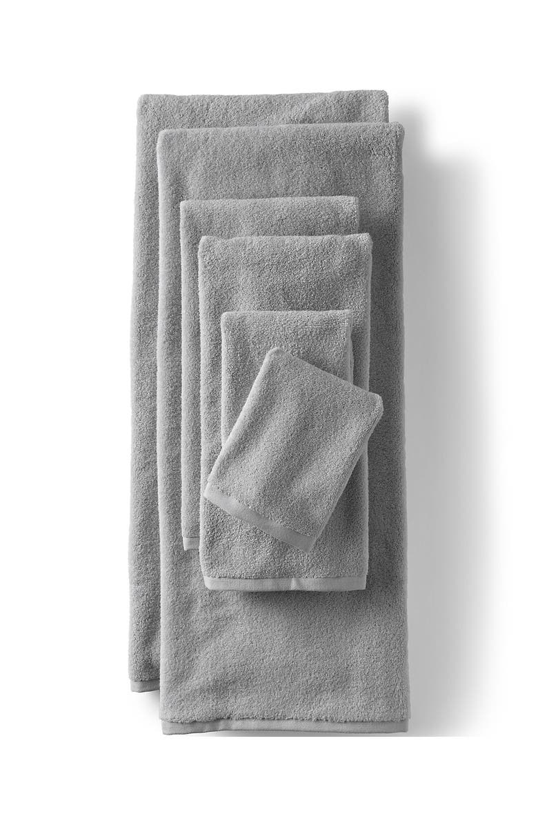 Lands' End Quick-Dry Cotton 6-Piece Bath Towel Set, Main, color, 