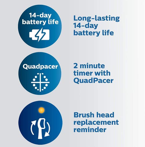 Philips Sonicare Protectiveclean 6100 Electric Toothbrush Deep Purple In Purple