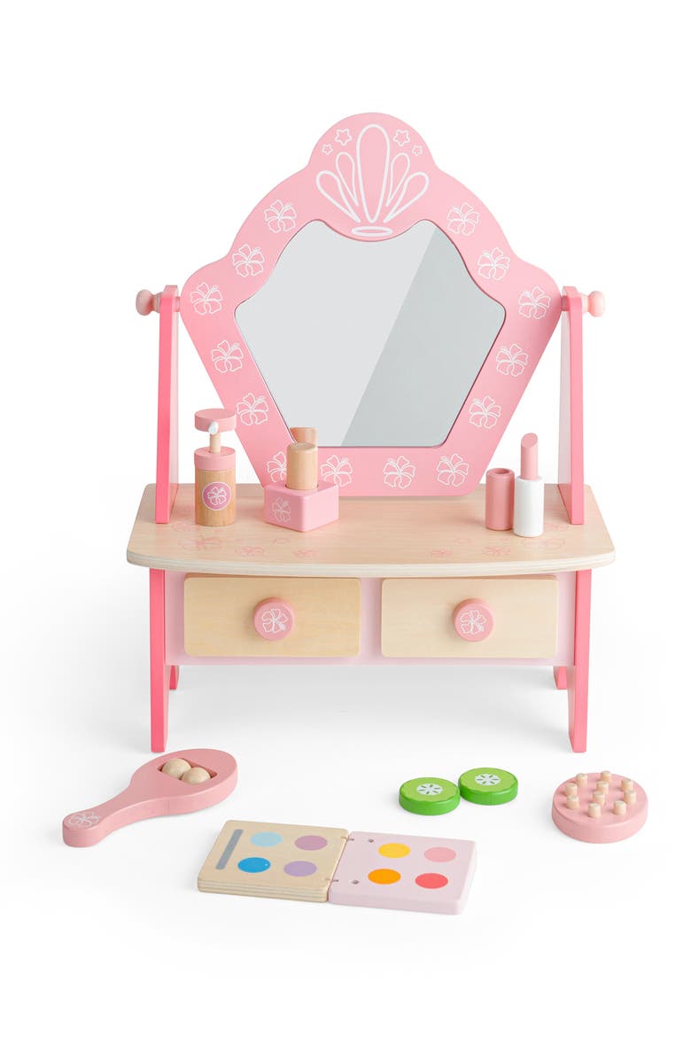Bigjigs Toys Vanity Spa Unit, Main, color, Pink