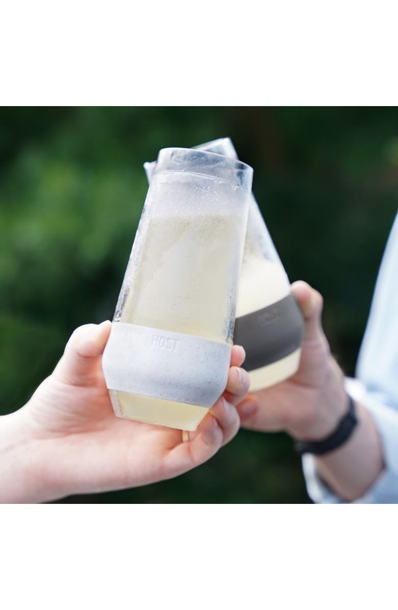 HOST Champagne FREEZE Cooling Cup Set of 4, Alternate, color, Glitter