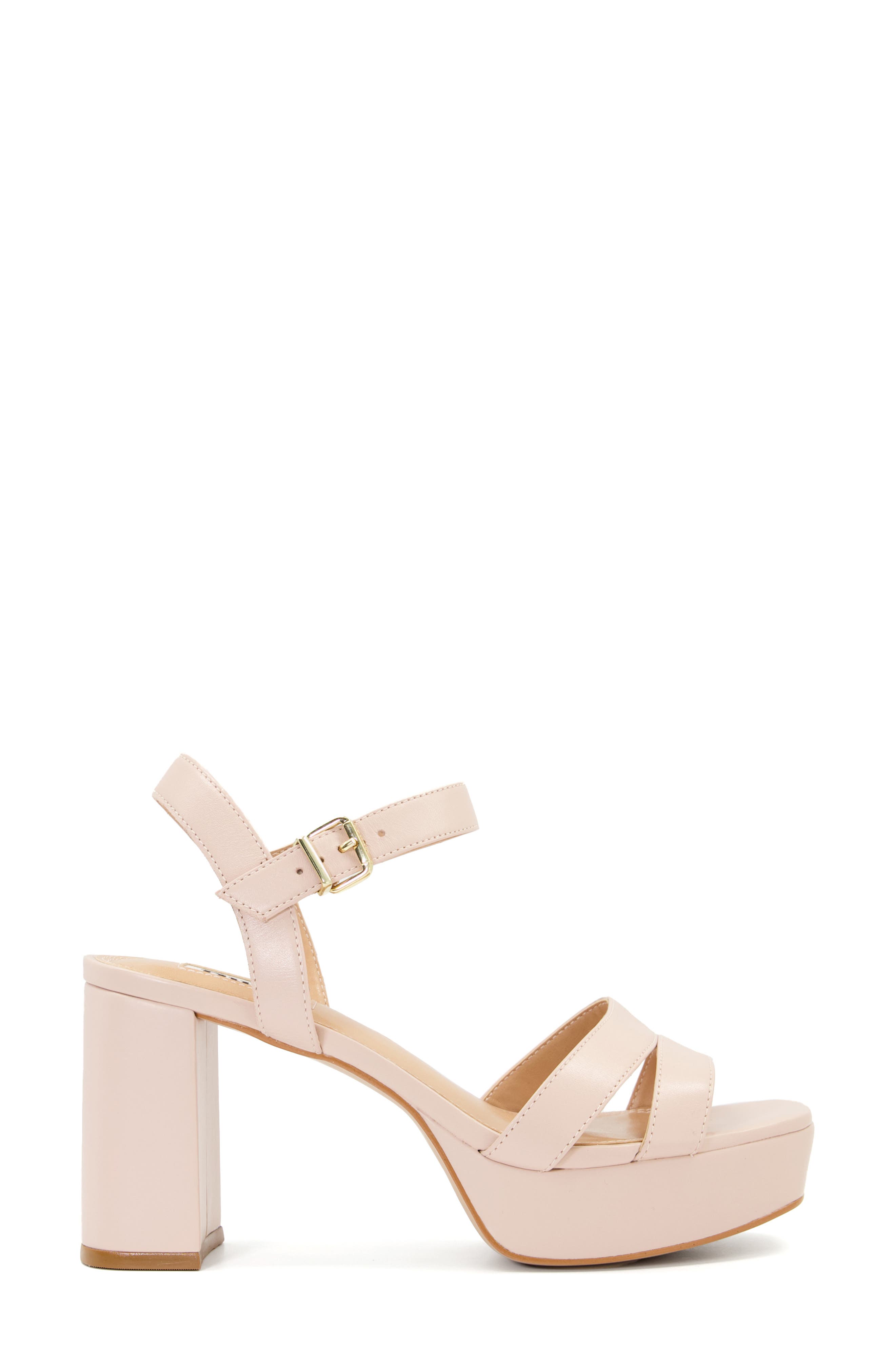 Dune London Molten Platform Sandal, Alternate, color, 