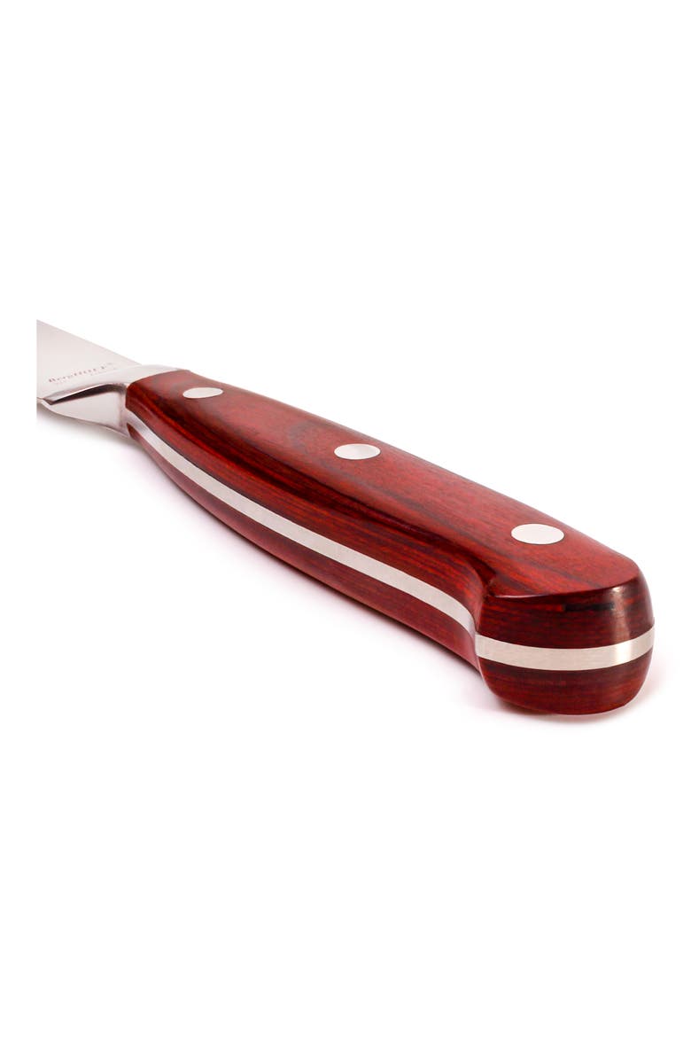 Pakkas 12-Piece Stainless Steel Steak Knives, Alternate, color, BROWN