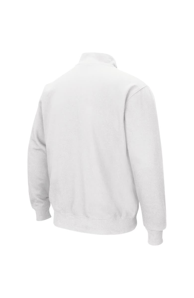 COLOSSEUM Men's Colosseum White Duke Blue Devils Tortugas Quarter-Zip Top, Alternate, color, White