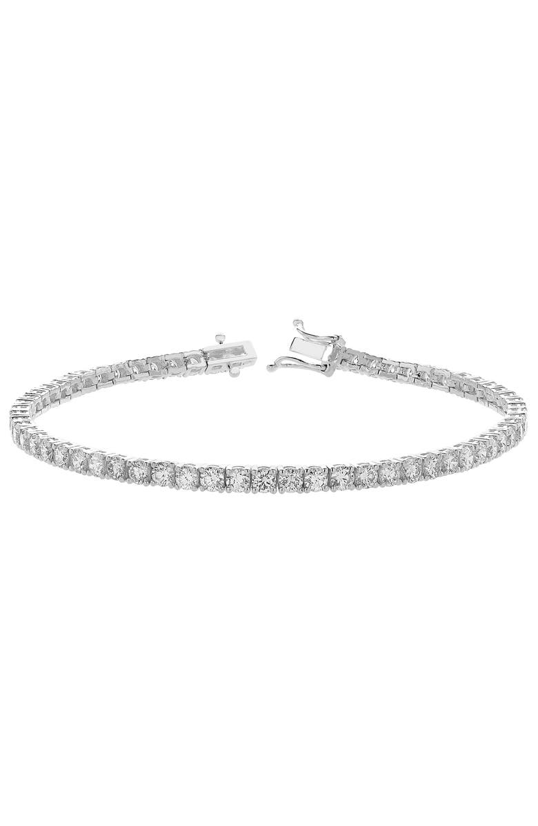 LuvMyJewelry LMJ LoveGrown 10K White Gold Lab Grown Diamond Tennis Bracelets - 4.51 Cts, Main, color, 10K White Gold