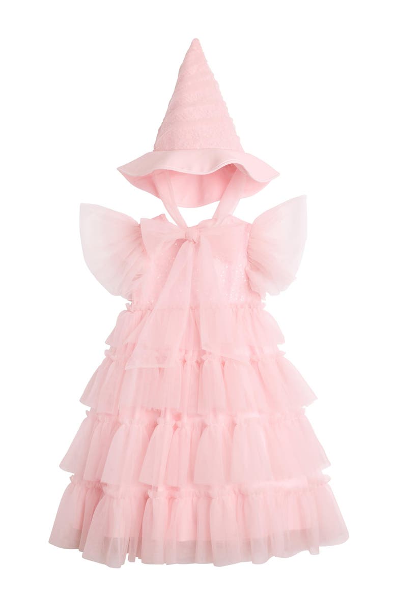 Witch Cape for Girls, Alternate, color, Pink