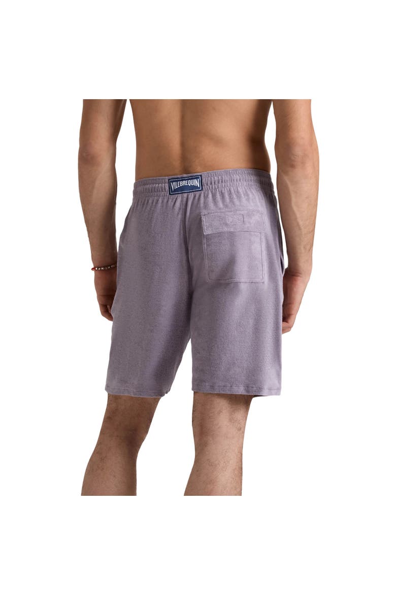 Men Terry Bermuda Shorts Solid, Alternate, color, Hurricane