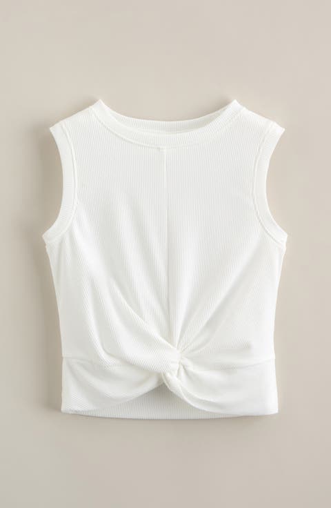 Kids' Twist It Ribbed Tank (Little Kid & Big Kid)