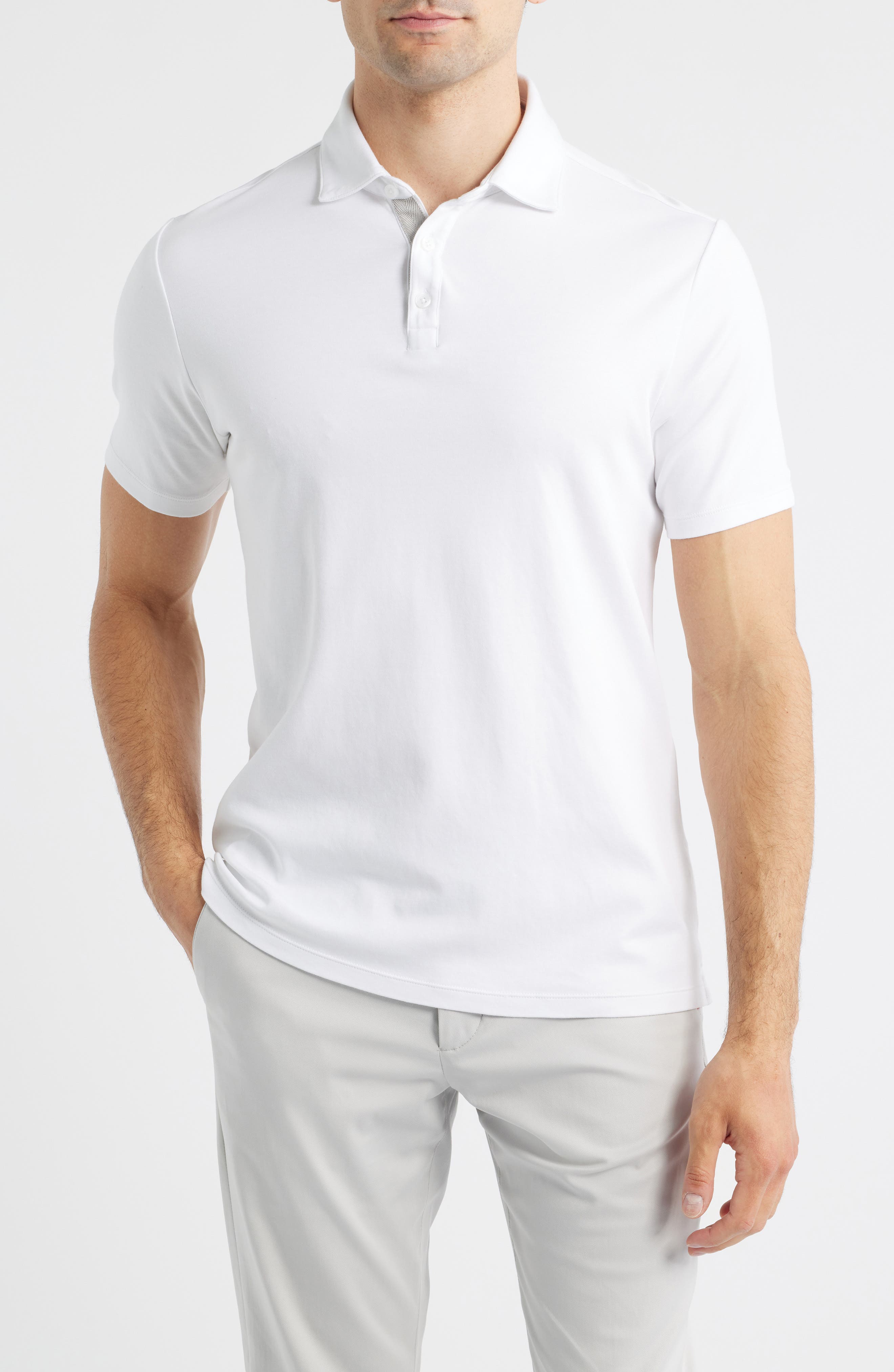 Georgia Solid Pima Cotton Polo - image 3