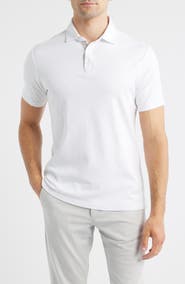 Robert Barakett Georgia Solid Pima Cotton Polo