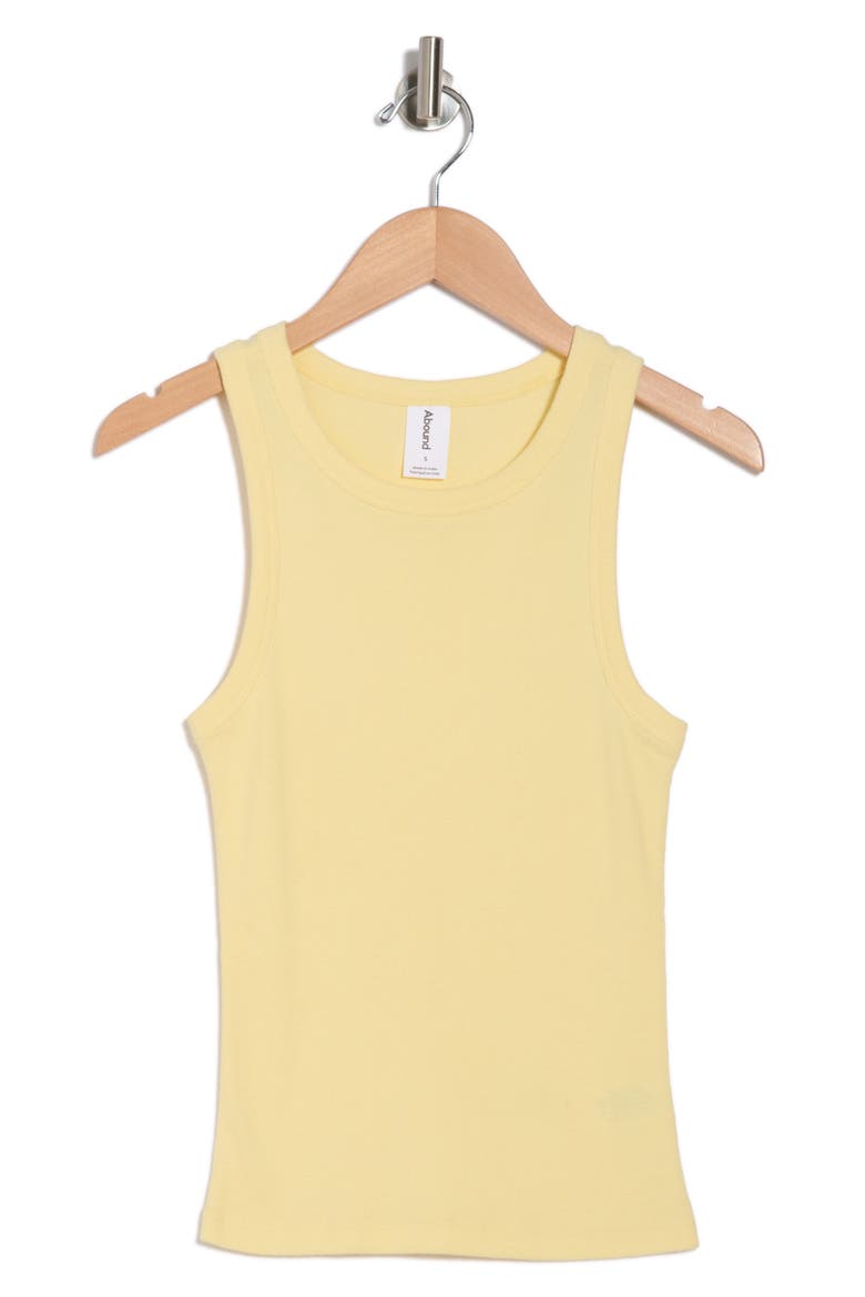 Rib Tank, Alternate, color, YELLOW MELLOW