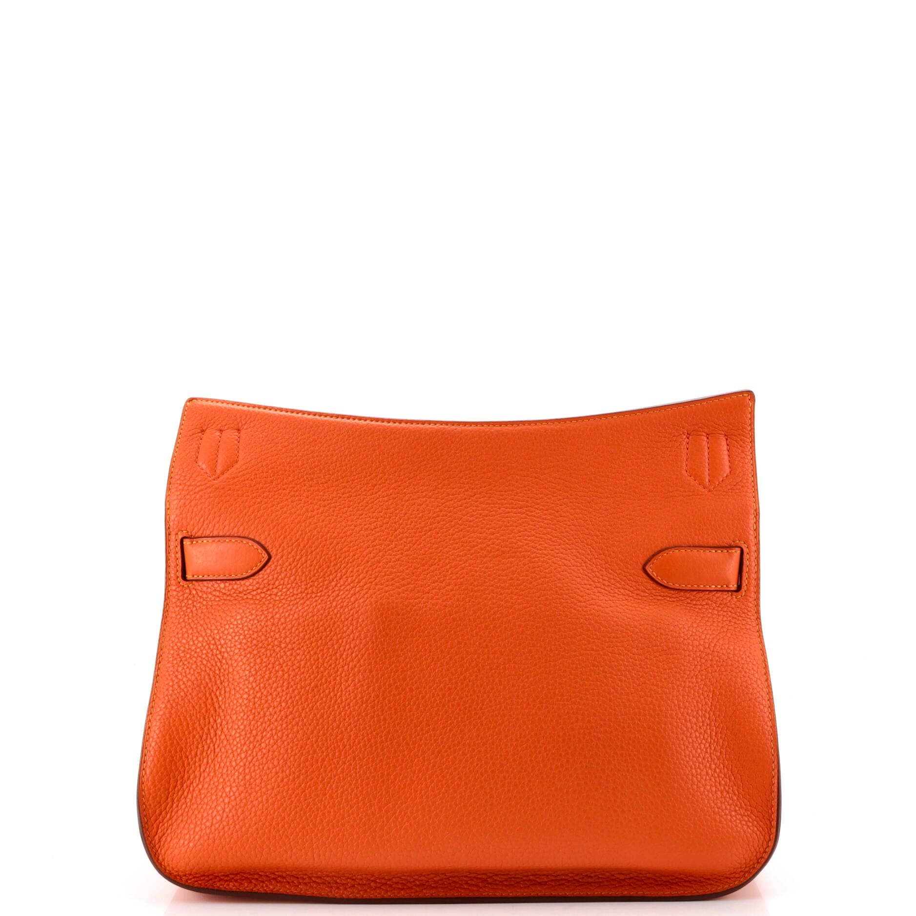 Pre-Owned Hermes Verso Jypsiere Bag Clemence 34, Alternate, color, Orange H/Mangue