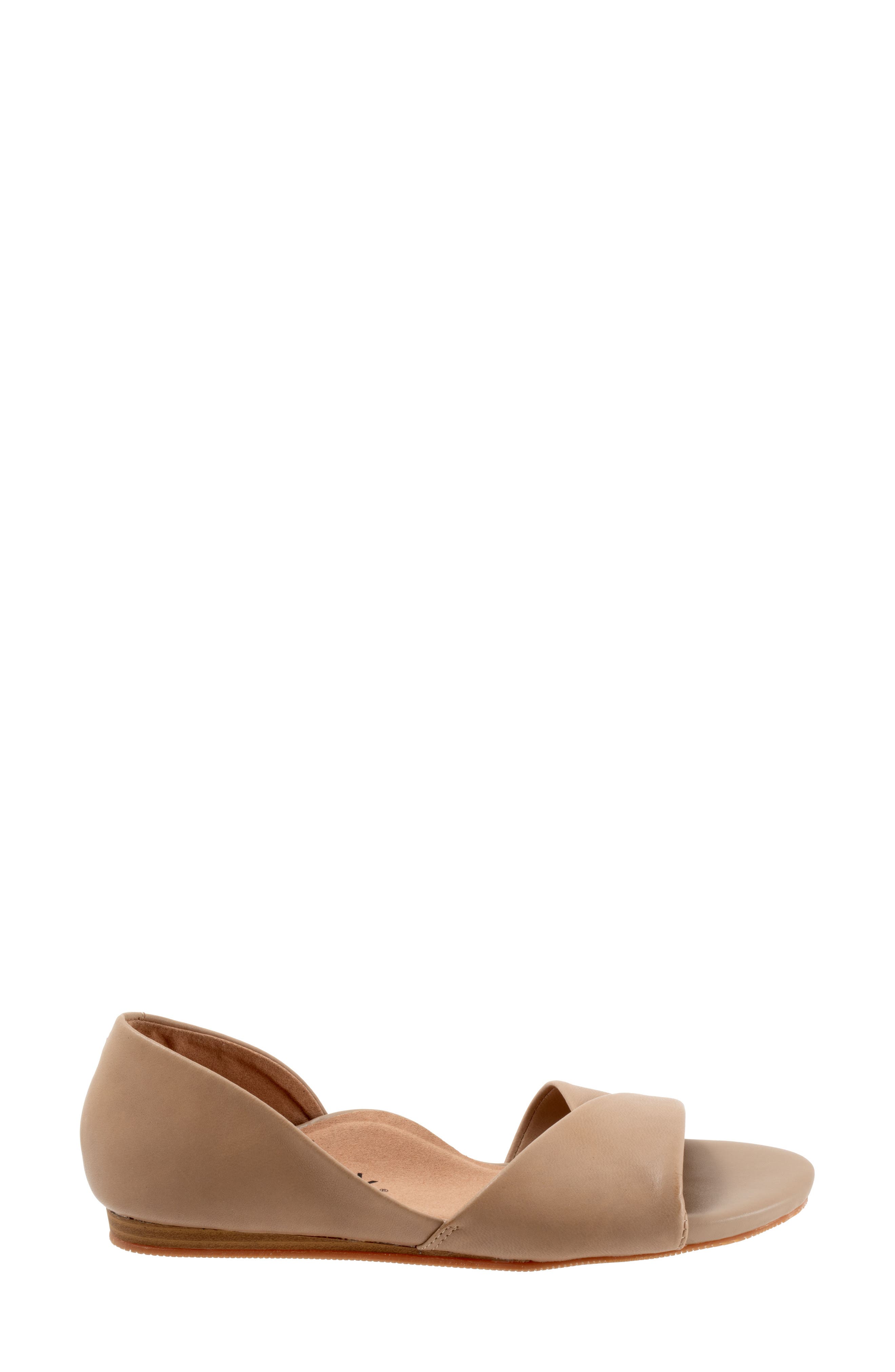 Cypress Open Toe Flat, Alternate, color, BEIGE