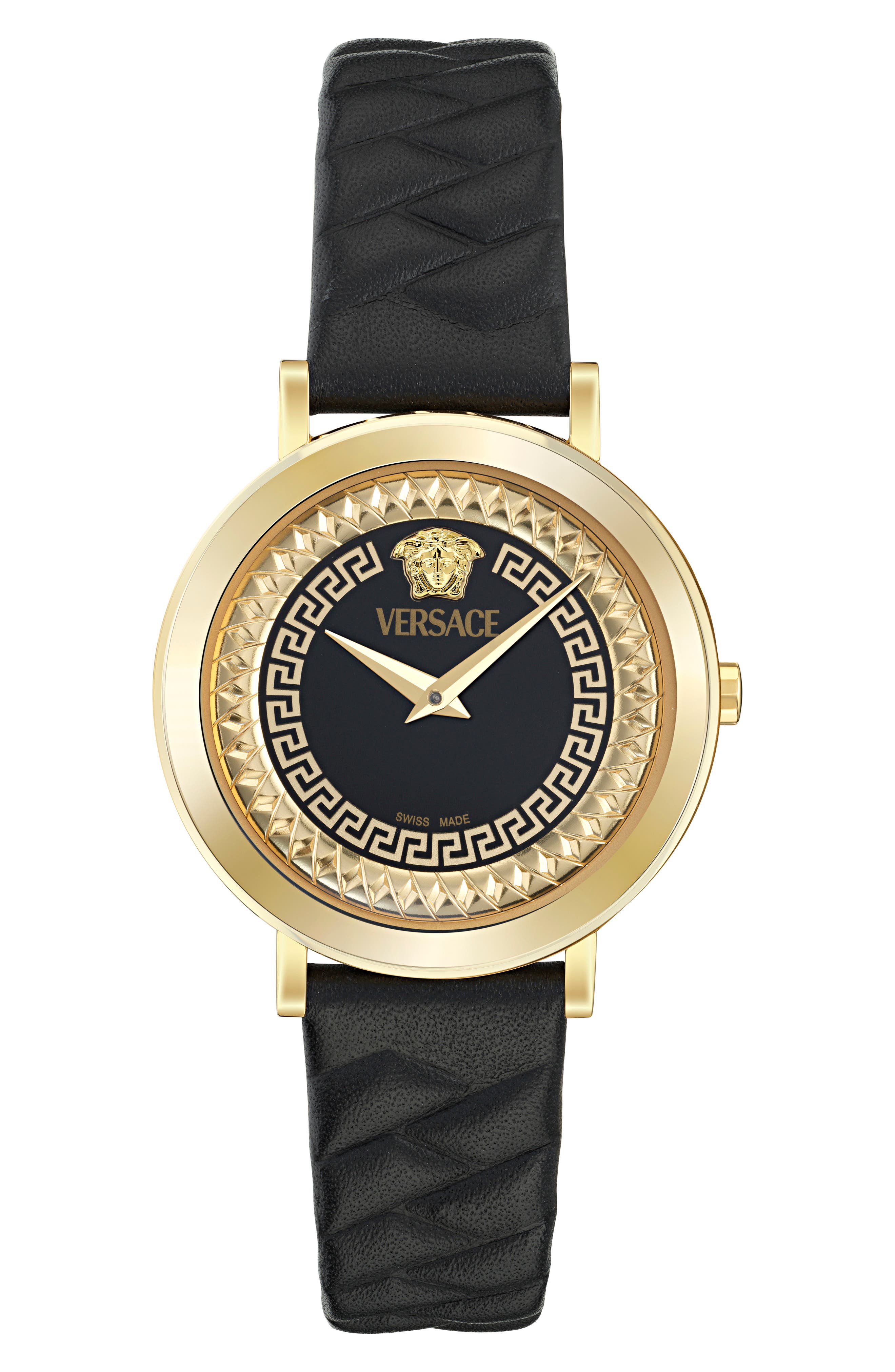 Versace Greca Flourish 35mm In Gold