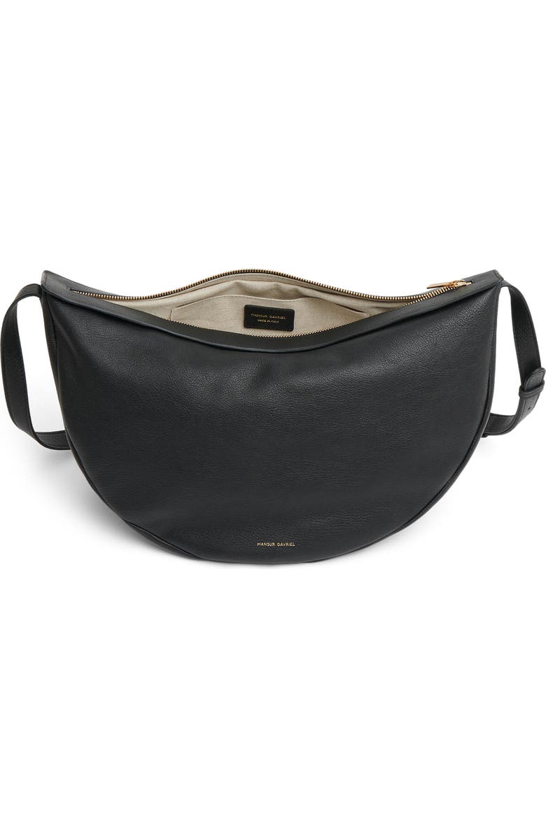 Mansur Gavriel Large Moon Leather Sling Bag, Alternate, color,
