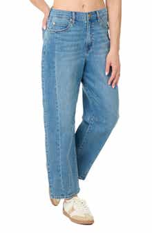 Nicole Miller High Waist Arched Leg Jeans