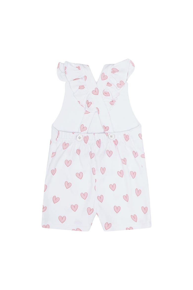 Pink Heart Print Romper - Toddler, Alternate, color, Pink