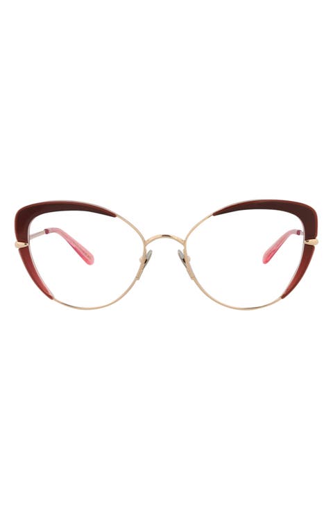 54mm Cat Eye Optical Glasses
