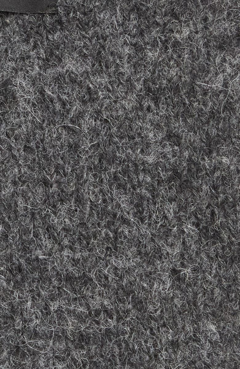 Meruert Tolegen Hand Knit Cutout Leg Warmers, Alternate, color, Grey