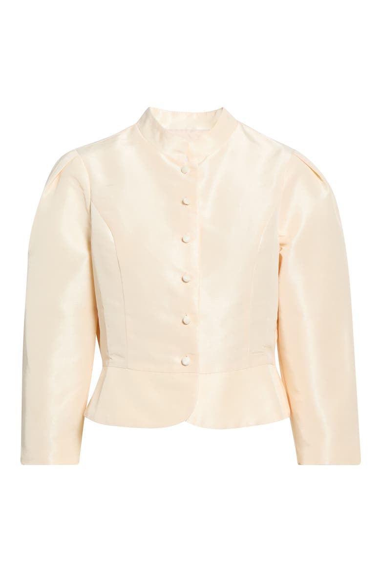 Hestia Puff Sleeve Jacket, Alternate, color, CREAM