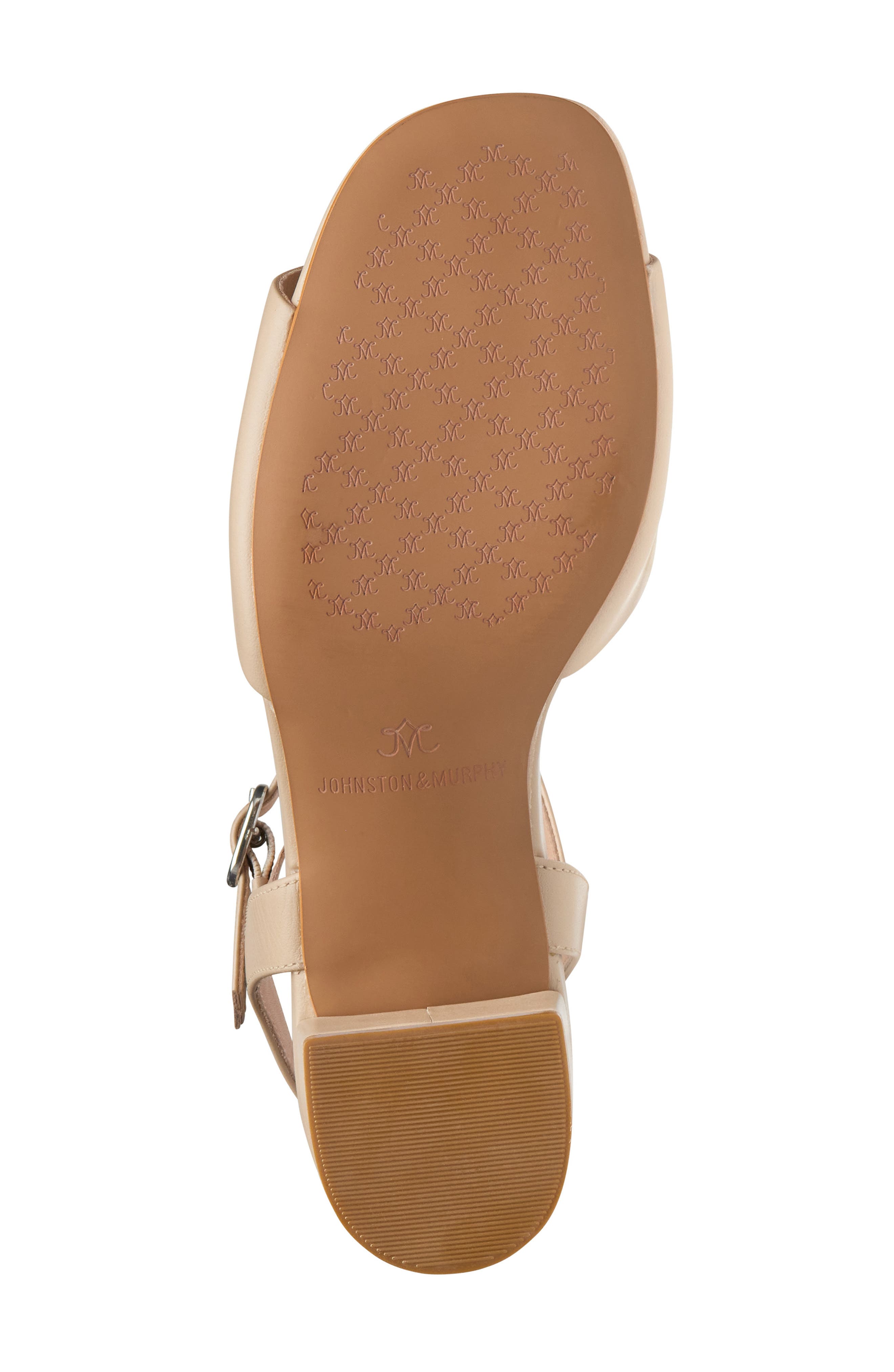 Johnston 
Murphy Edith Bit Ankle Strap Sandal, Alternate, color, Sand Glove Leather
