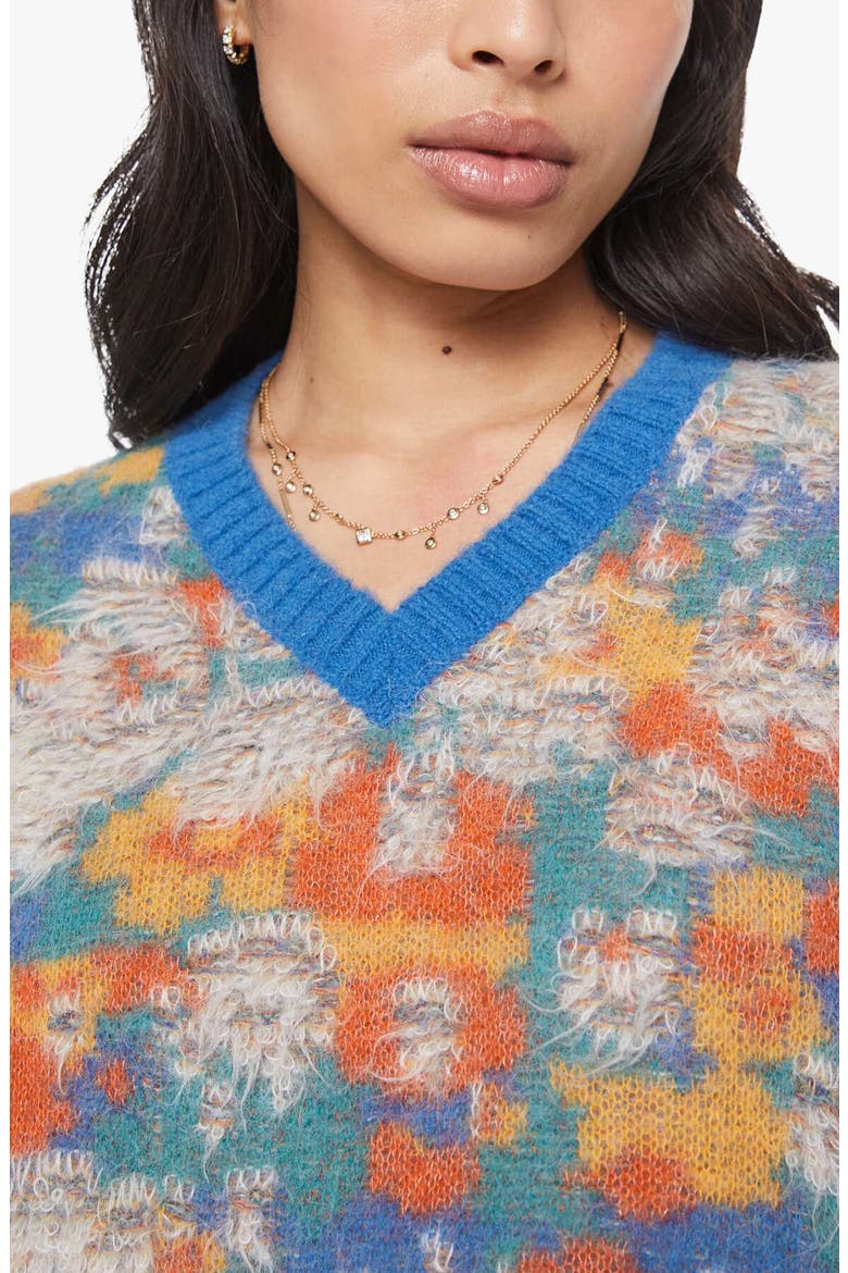 The Crop Varsity Sweater, Alternate, color, FIXER UPPER