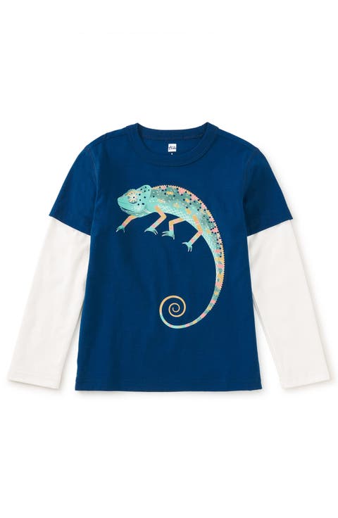 Cool Chameleon Layered Tee