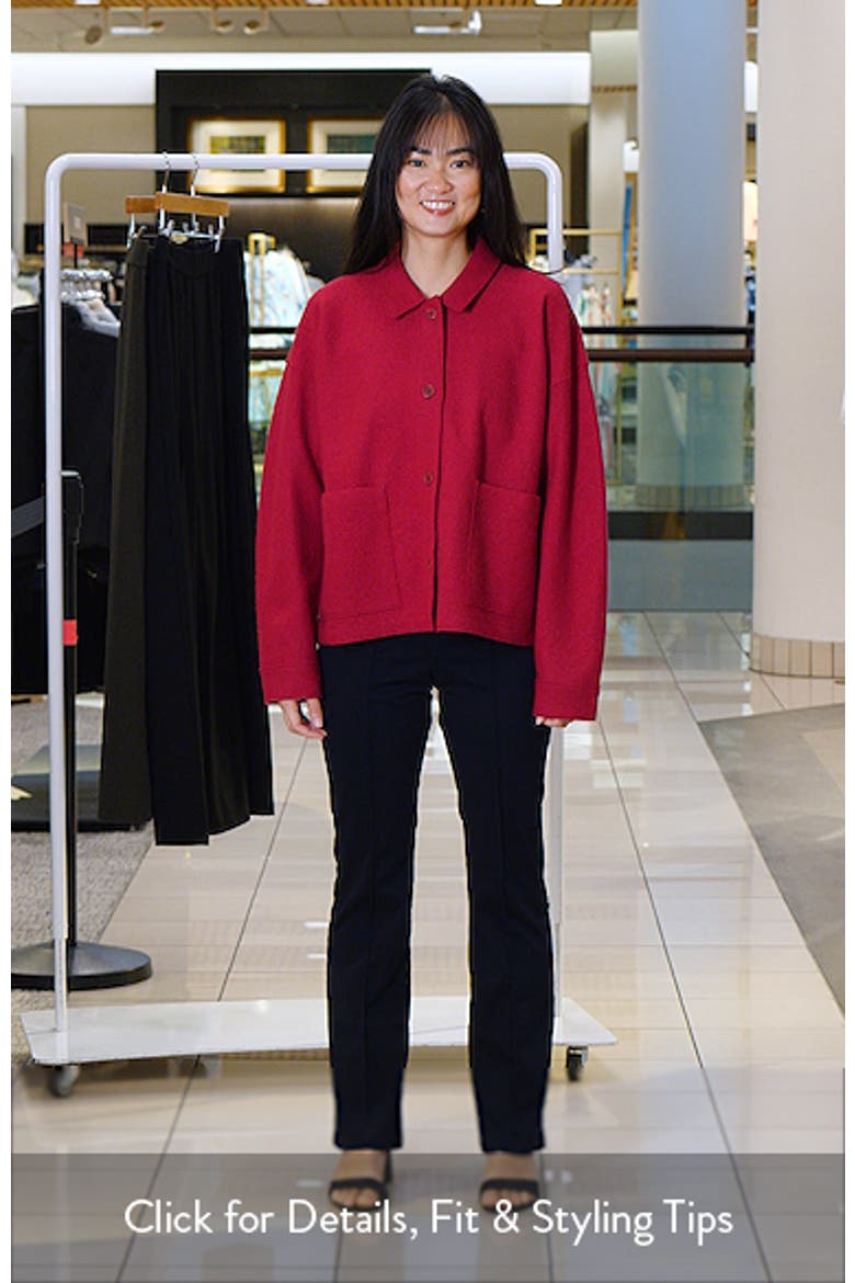 Classic Collar Wool Jacket video