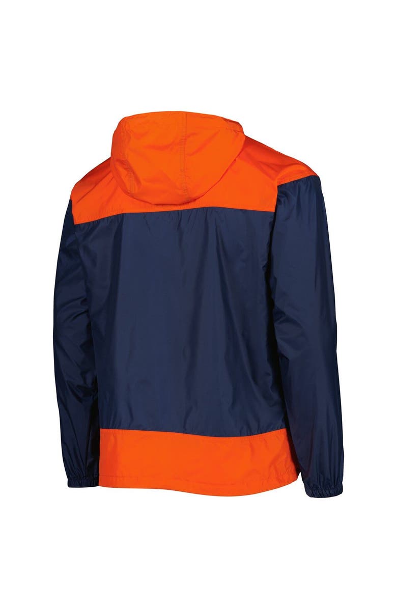 Columbia Men's Columbia Navy/Orange Detroit Tigers Omni-Shade Flash Forward Challenger Full-Zip Windbreaker Jacket, Alternate, color, 
