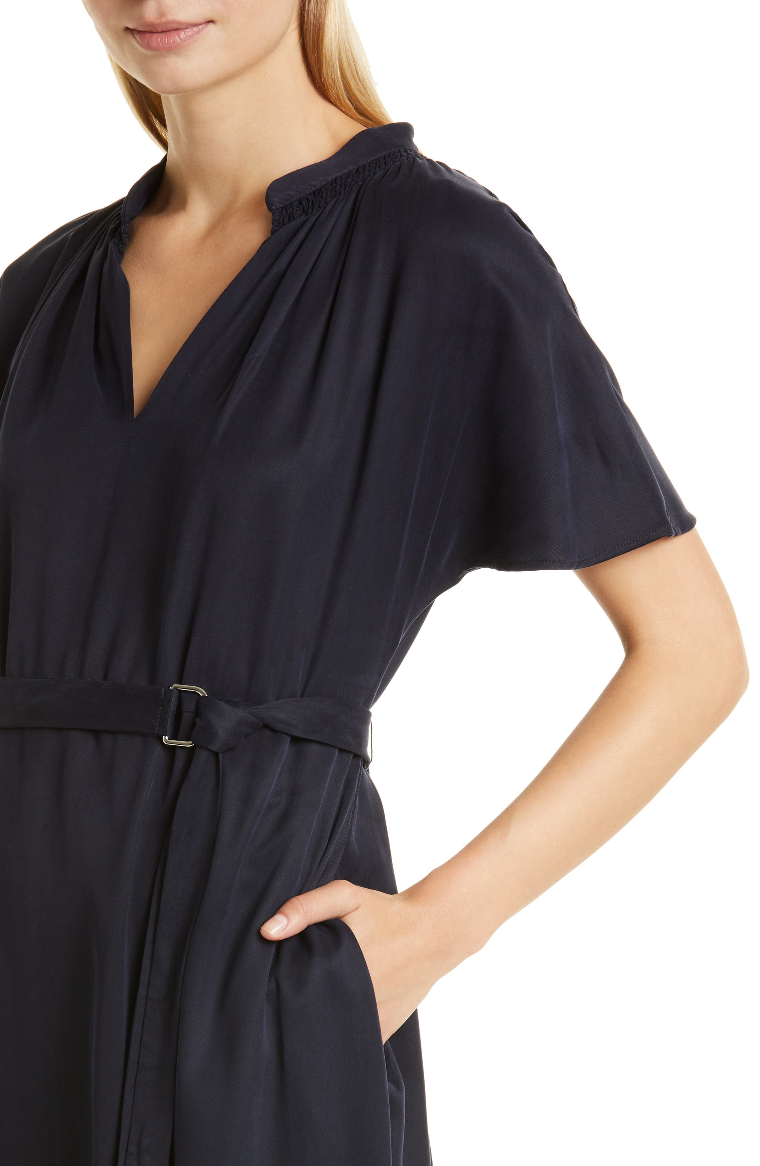 BOSS Dalluah Belted A-Line Dress (Women) | Nordstromrack
