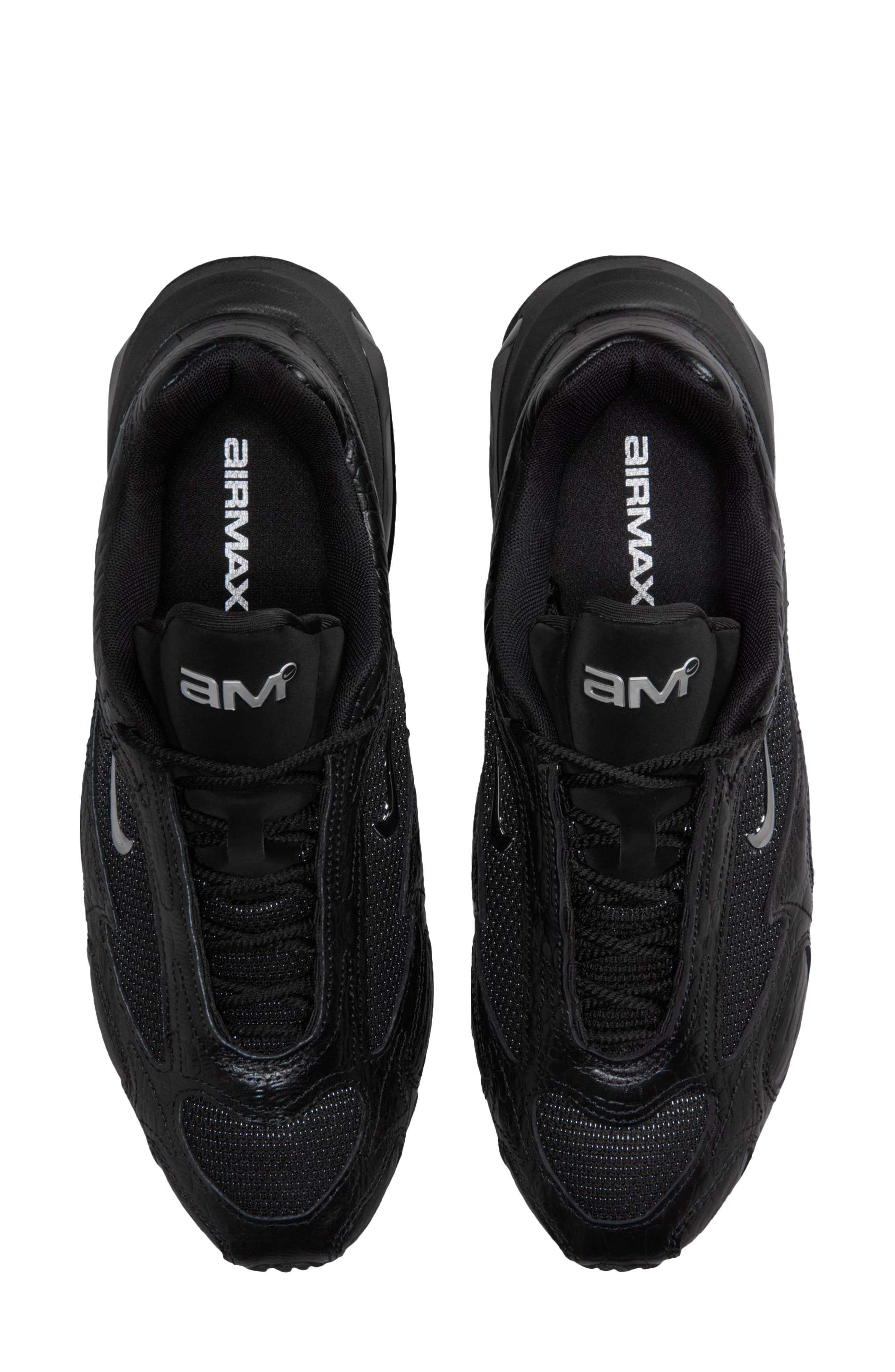 Air Max Muse SE Sneaker, Alternate, color, BLACK/ METALLIC SILVER