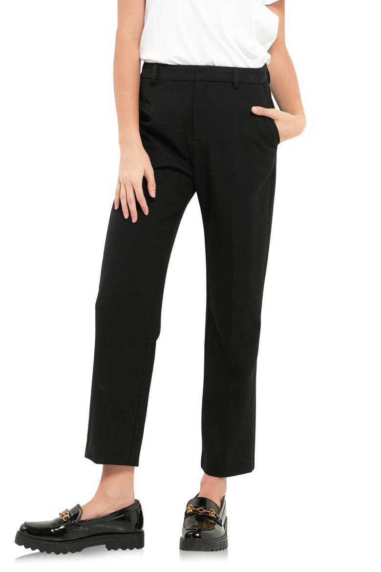 Ankle Pants, Main, color, BLACK