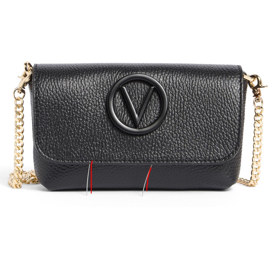Valentino By Mario Valentino Lilou Dollaro Crossbody Bag In Black