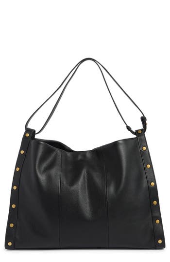 Vince Camuto Lisha Studded Tote Bag In Black