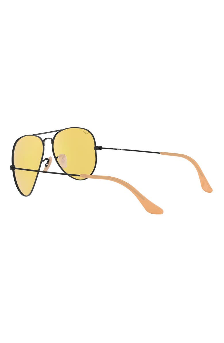 Ray-Ban 58mm Photochromic Aviator Sunglasses, Alternate, color, 