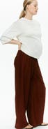H&M Mama Lace-look Jersey Trousers