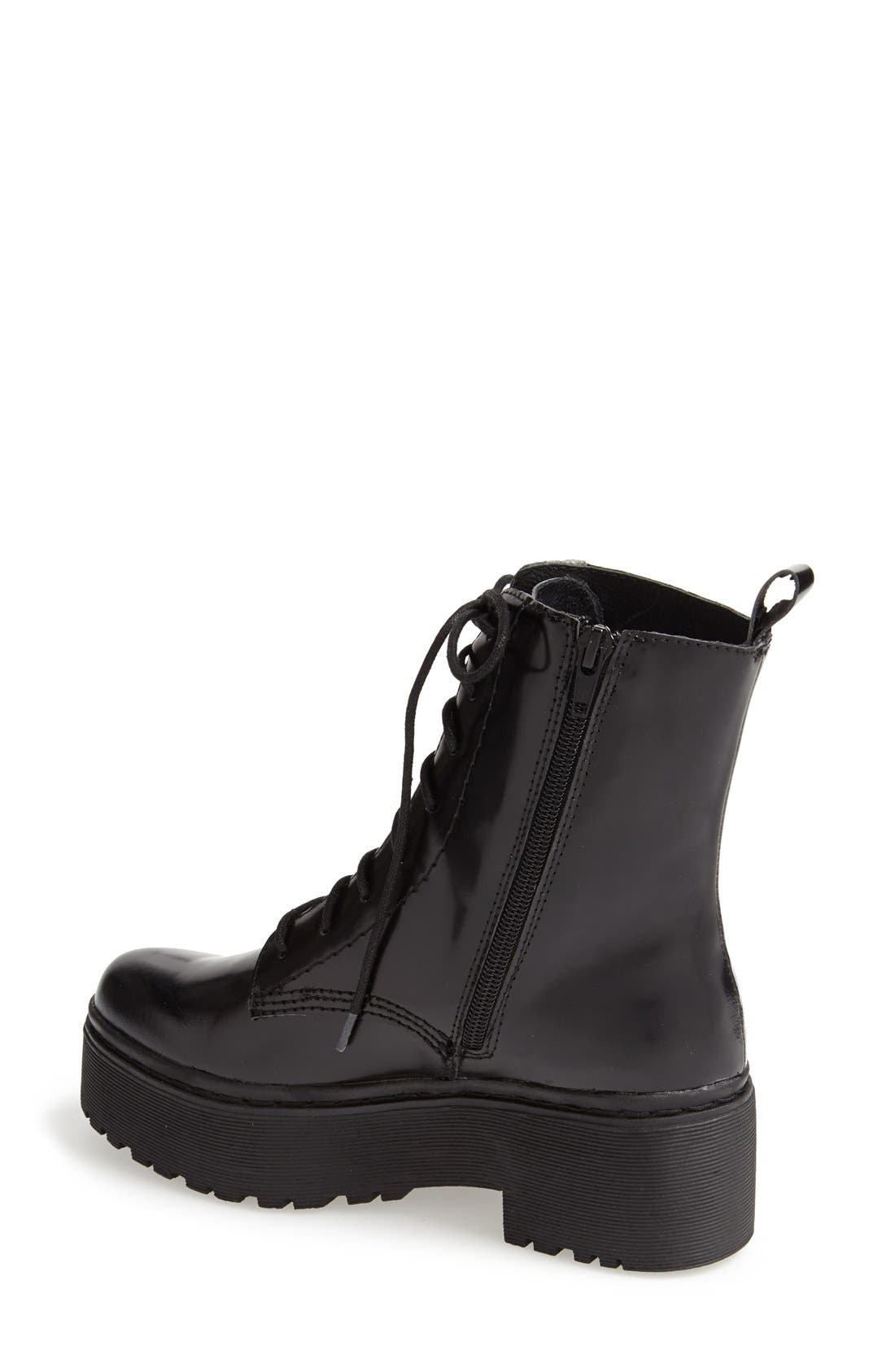 'Finnick' Boot, Alternate, color, BLACK