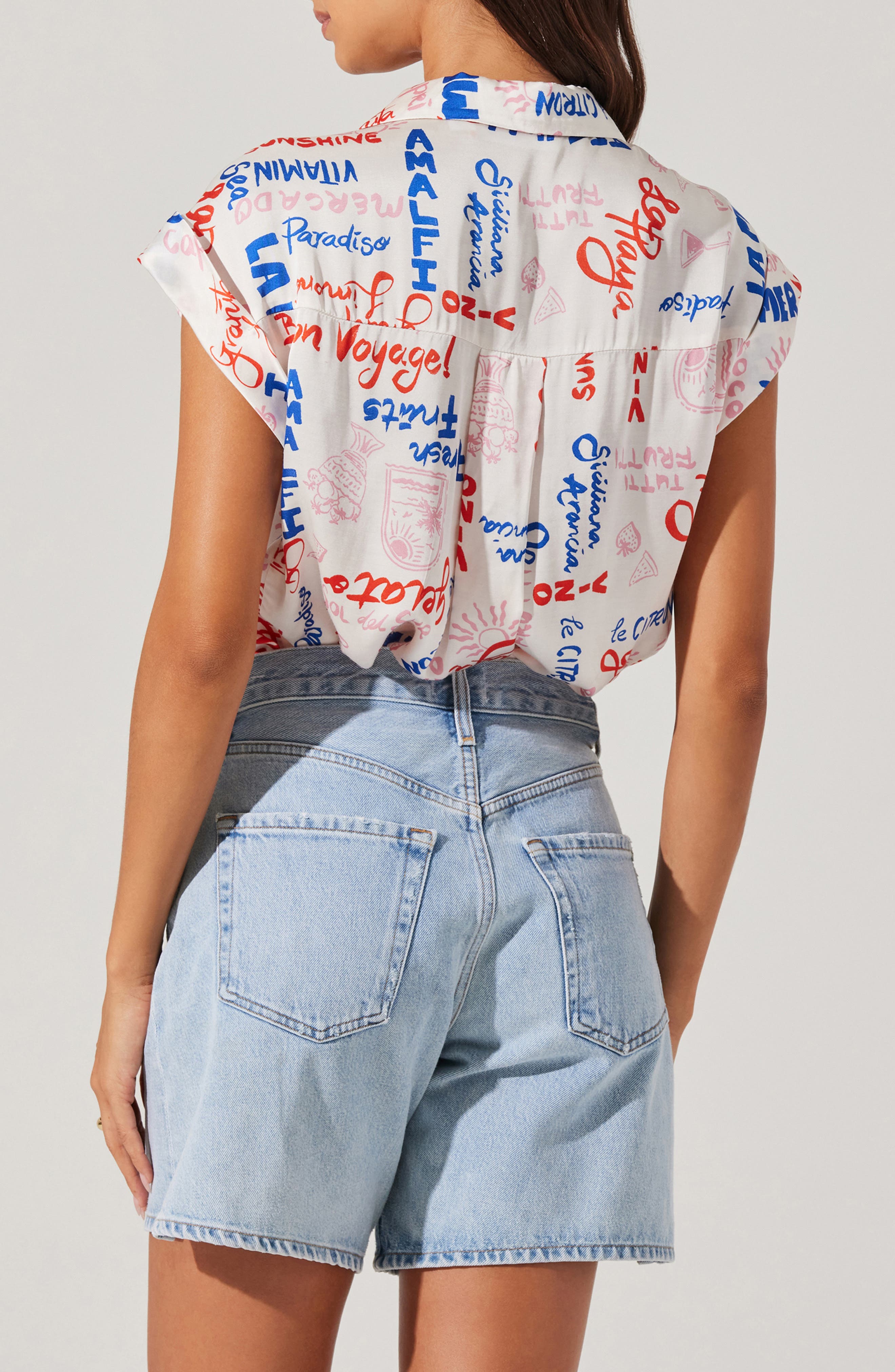 Callen Print Camp Shirt - image 2