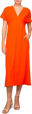 MELLODAY V-Neck Empire Waist Dress