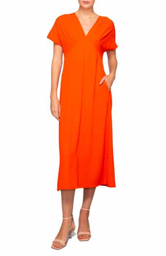 V-Neck Empire Waist Dress