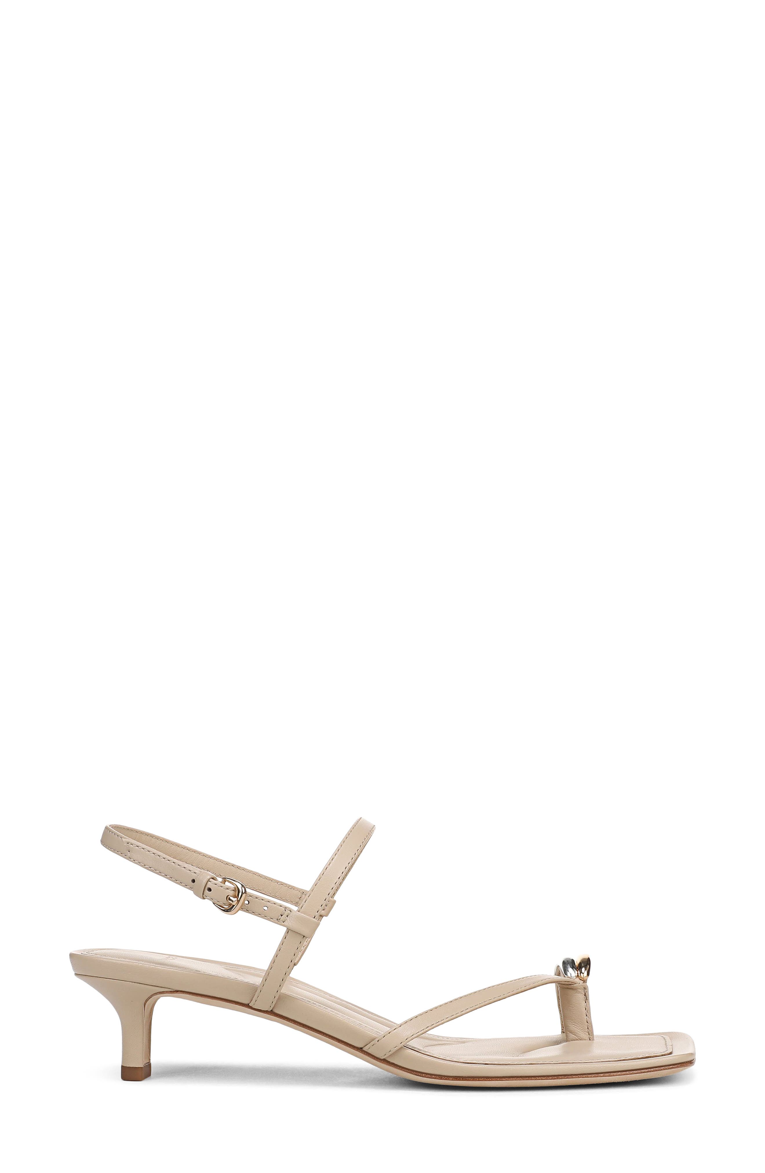 Polli Kitten Heel Sandal, Alternate, color, BIRCH SAND