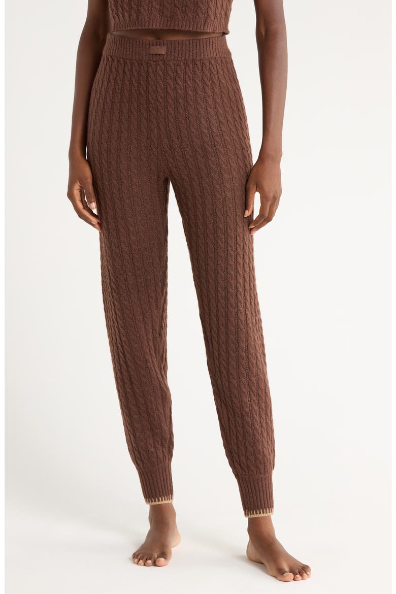 Lorelai Cable Joggers, Main, color, COLA