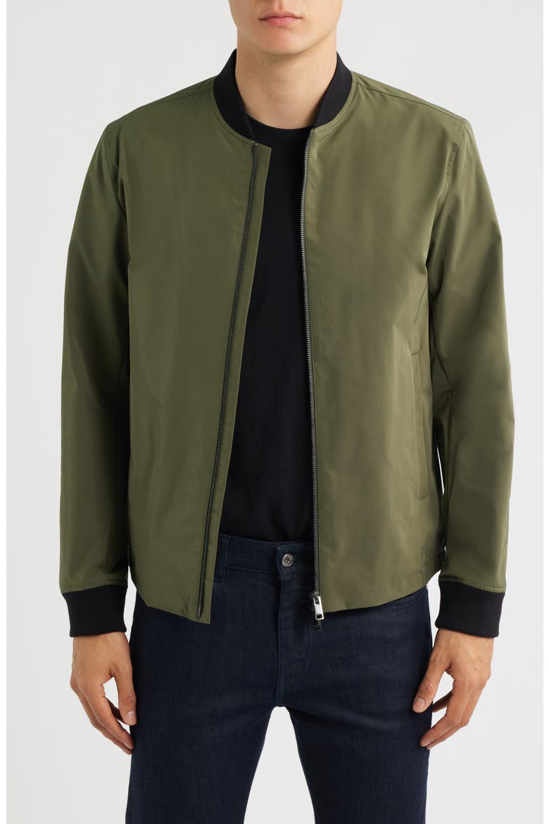 Amir Essential Foundation Jacket, Main, color, DARK OLIVE